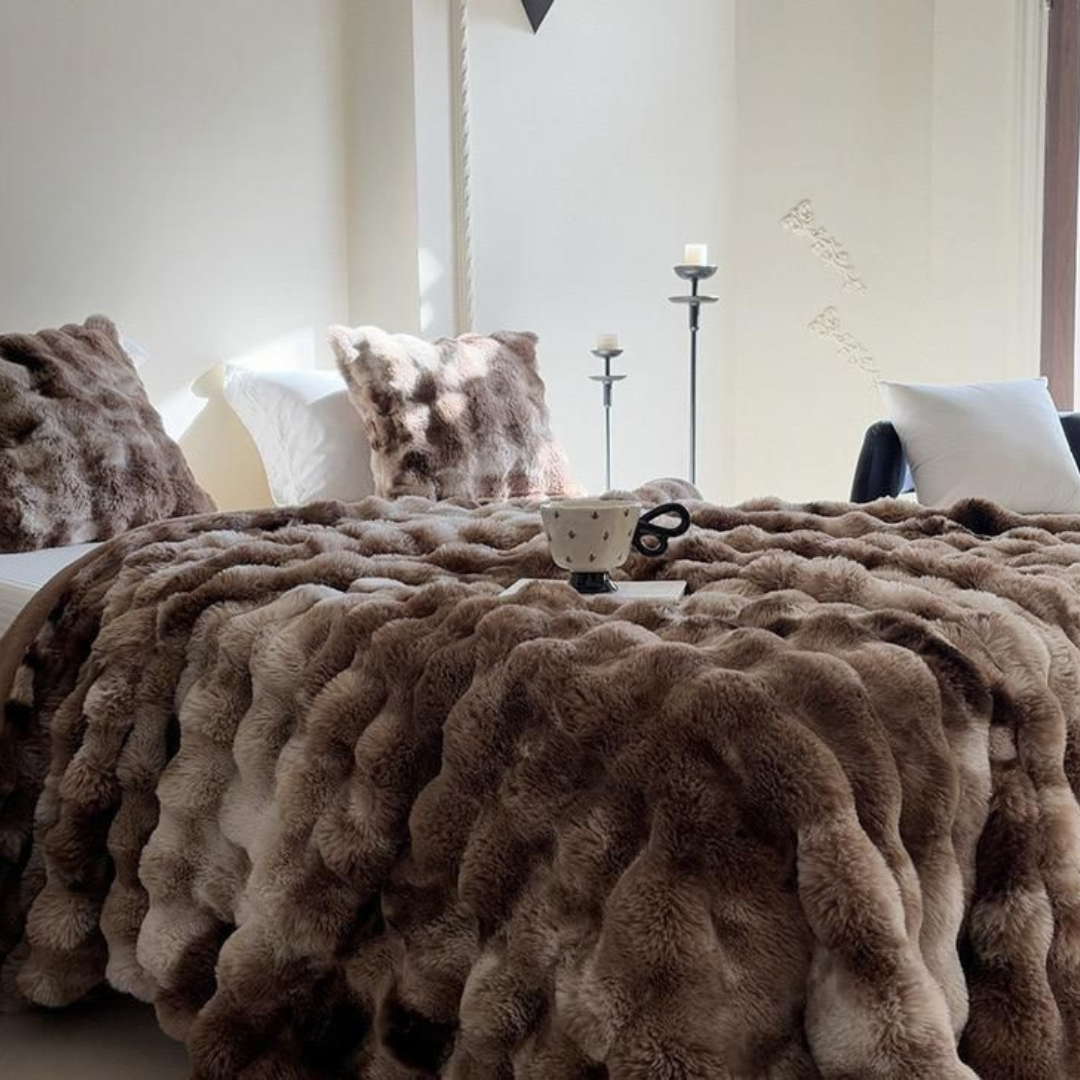 Ultra měkká termodeka Batic-Dye 180 x 200 cm – ideální na pohovku a postel, měkký materiál Minky, lze prát v pračce 5