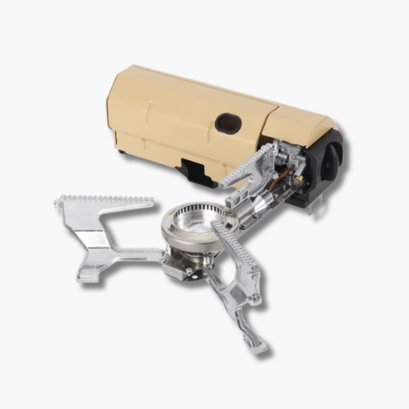 Ultralehký, přenosný kempingový plynový vařič s výkonem 12 000 BTU – kompaktní venkovní vařič se snadným zapalováním a odolnou konstrukcí proti povětrnostním vlivům 1