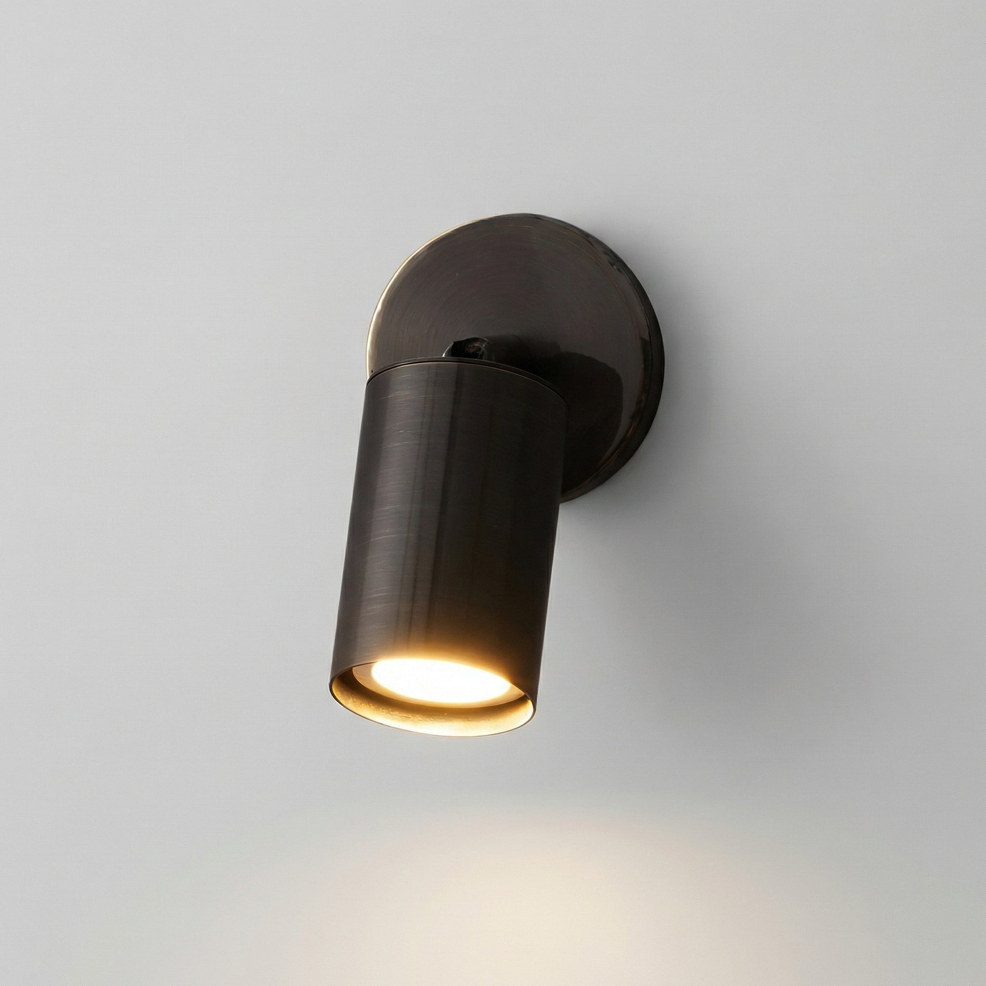 Válcová LED nástěnná lampa s teplým světlem – minimalistické nástěnné svítidlo pro moderní interiéry 0
