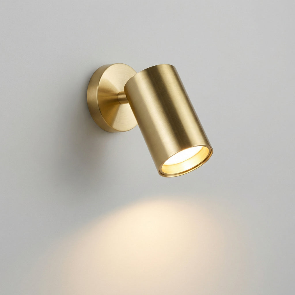 Válcová LED nástěnná lampa s teplým světlem – minimalistické nástěnné svítidlo pro moderní interiéry 2