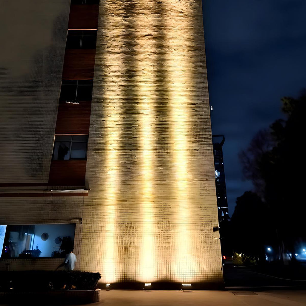 Venkovní bodové světlo s nastavitelným držákem, šedý hliník, IP67 vodotěsné 5