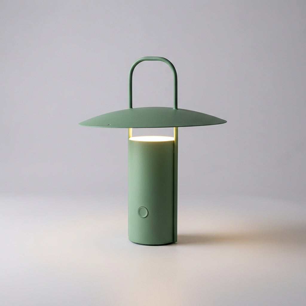 Venkovní Lucerna s Dotykovým Stmívačem a Nabíjecí Baterií – Odolný Minimalistický Design – 21 cm x 24 cm 0