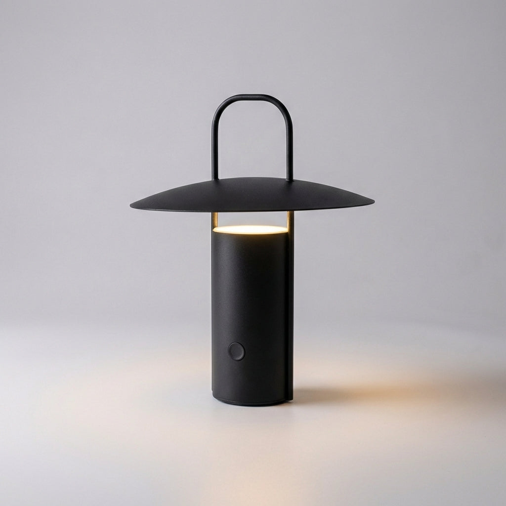 Venkovní Lucerna s Dotykovým Stmívačem a Nabíjecí Baterií – Odolný Minimalistický Design – 21 cm x 24 cm 6