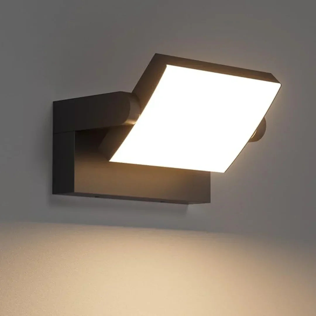 Venkovní nástěnné svítidlo s pohybovým senzorem, IP65, 1500 lumenů, moderní 0