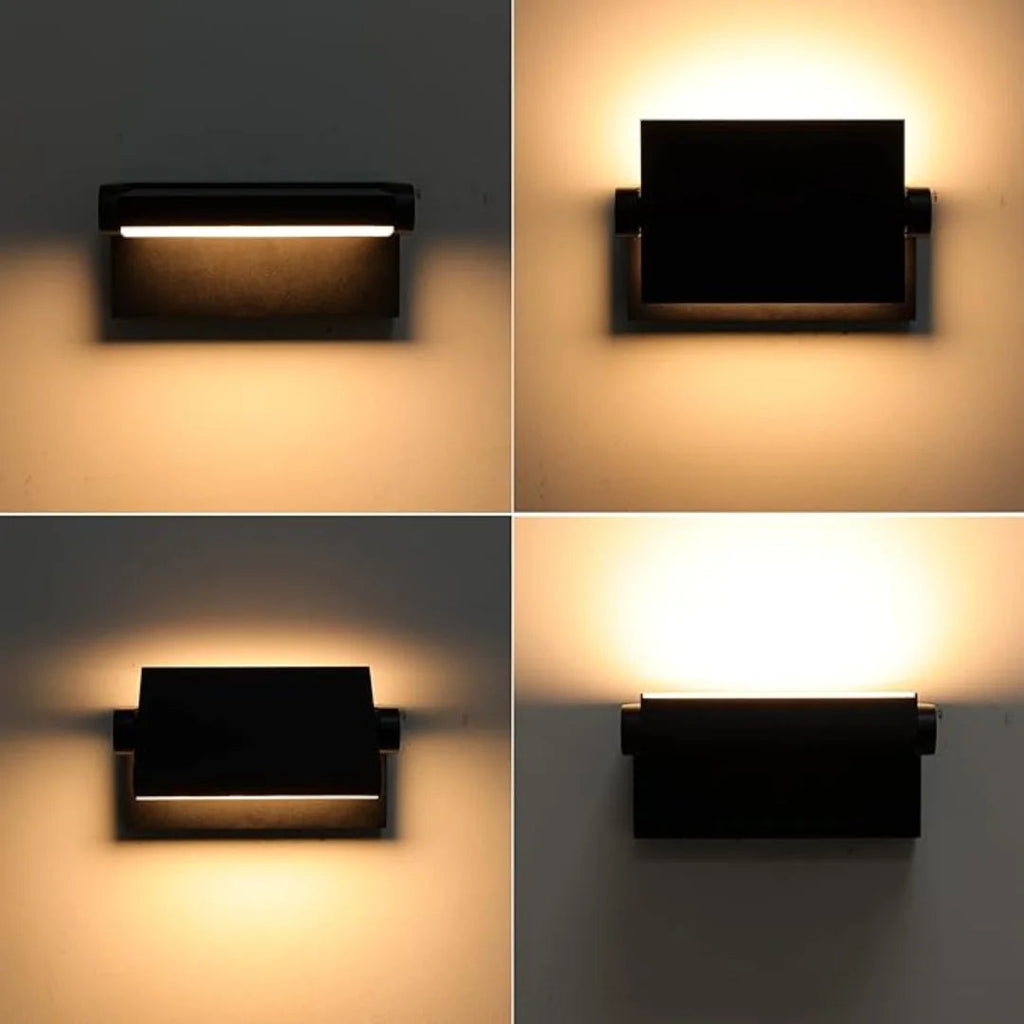 Venkovní nástěnné svítidlo s pohybovým senzorem, IP65, 1500 lumenů, moderní 2