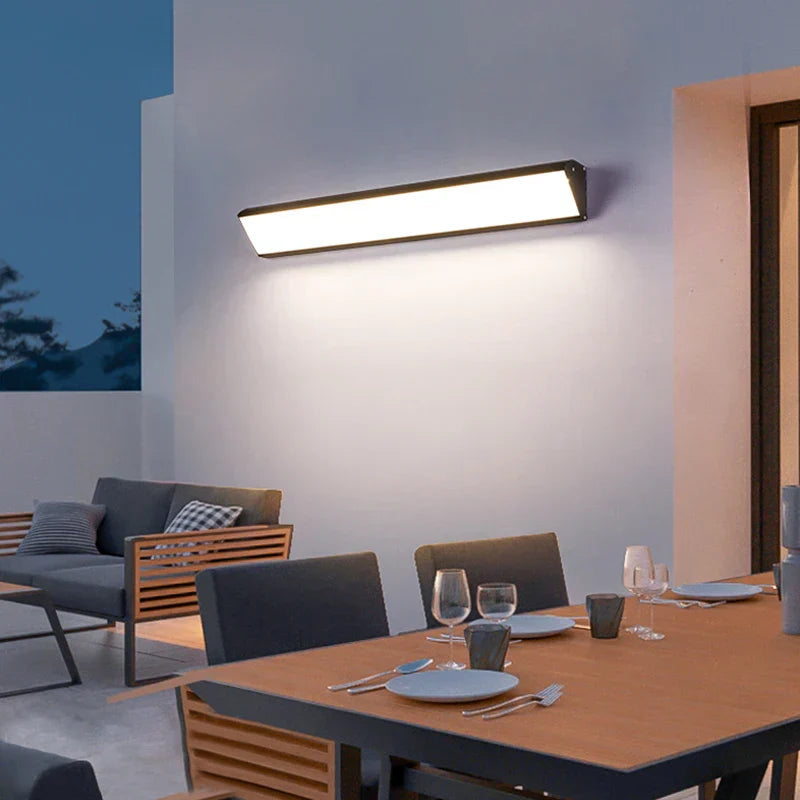 Venkovní nádvoří lampa 0