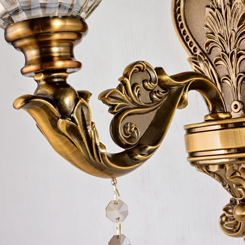 Vintage nástěnné svítidlo s nastavitelným LED světlem a zlatou povrchovou úpravou – elegantní nástěnné svítidlo do ložnice a obývacího pokoje 5