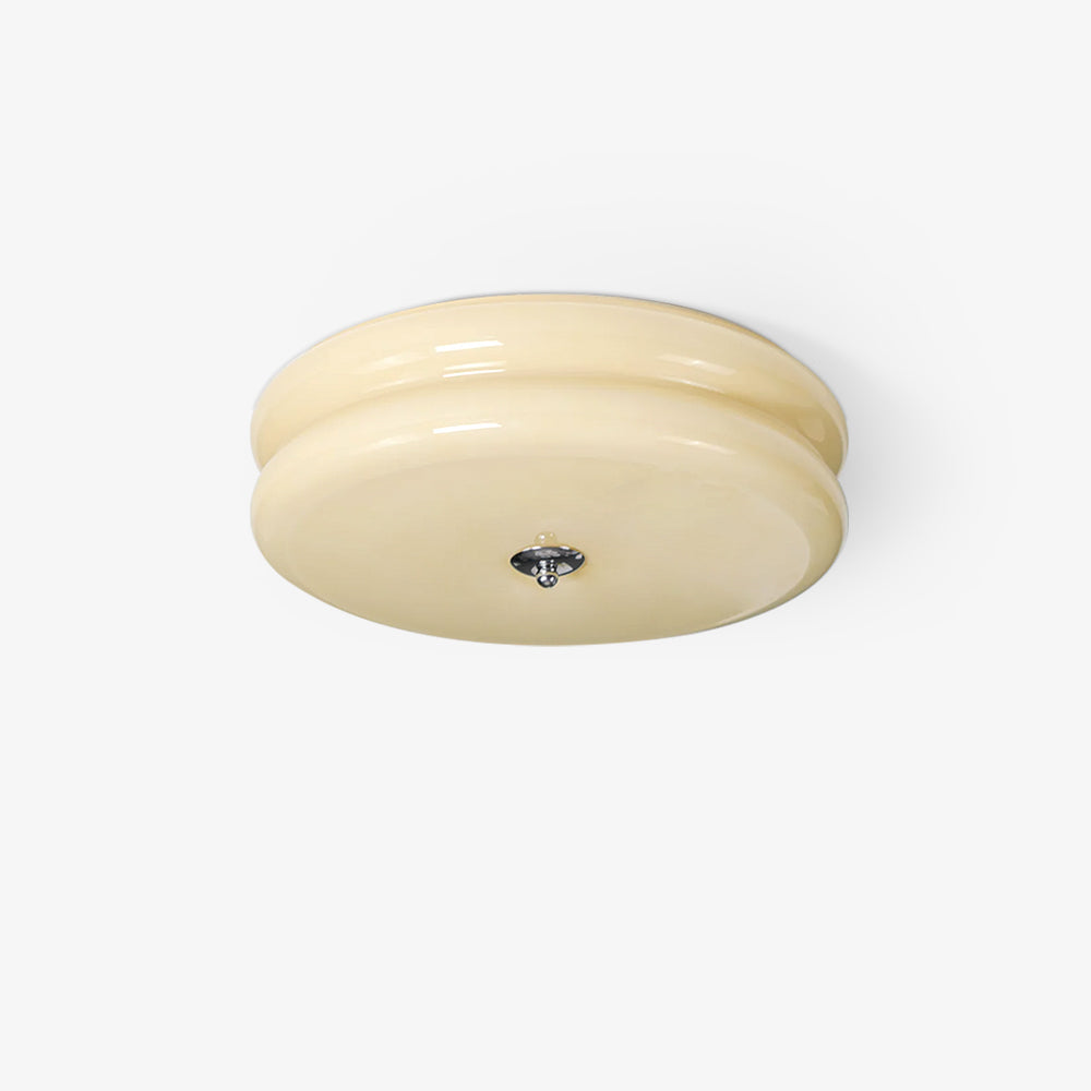 Vintage stropní lampa ve stylu art deco 0