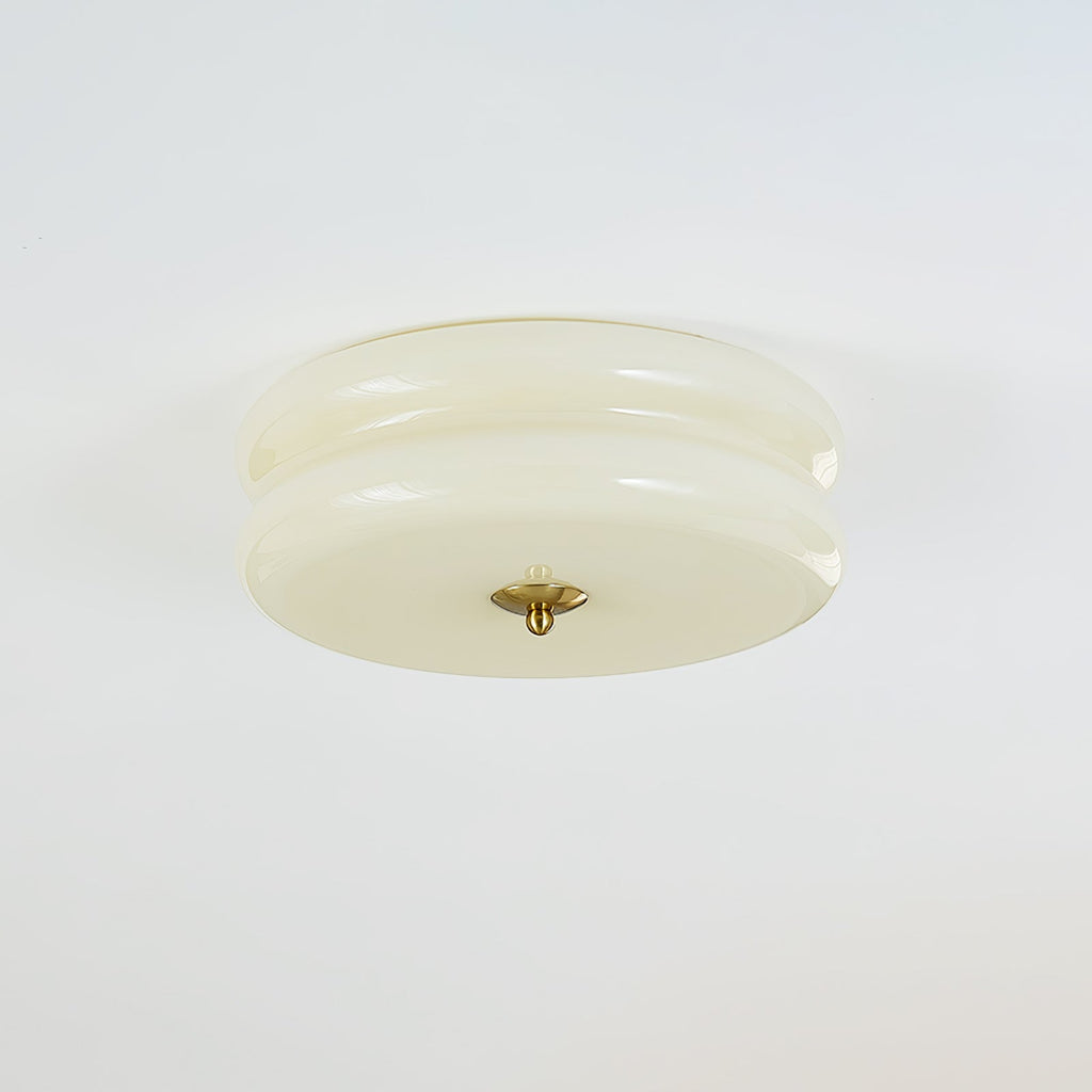 Vintage stropní lampa ve stylu art deco 13