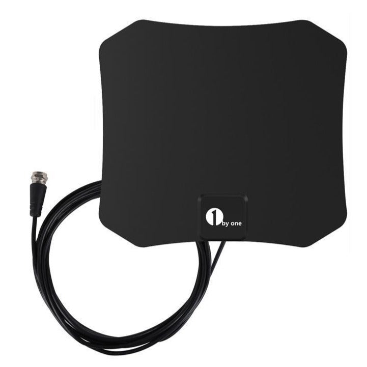 Vnitřní HDTV anténa s HD příjmem, kompaktním designem a snadnou instalací pro kvalitní televizní sign 0
