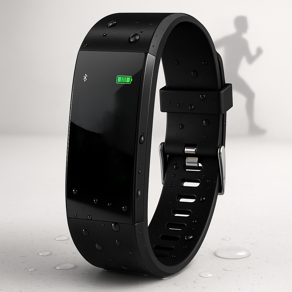 Voděodolné fitness chytré hodinky s monitorem tepové frekvence a Bluetooth – AquaPulse Pro 0