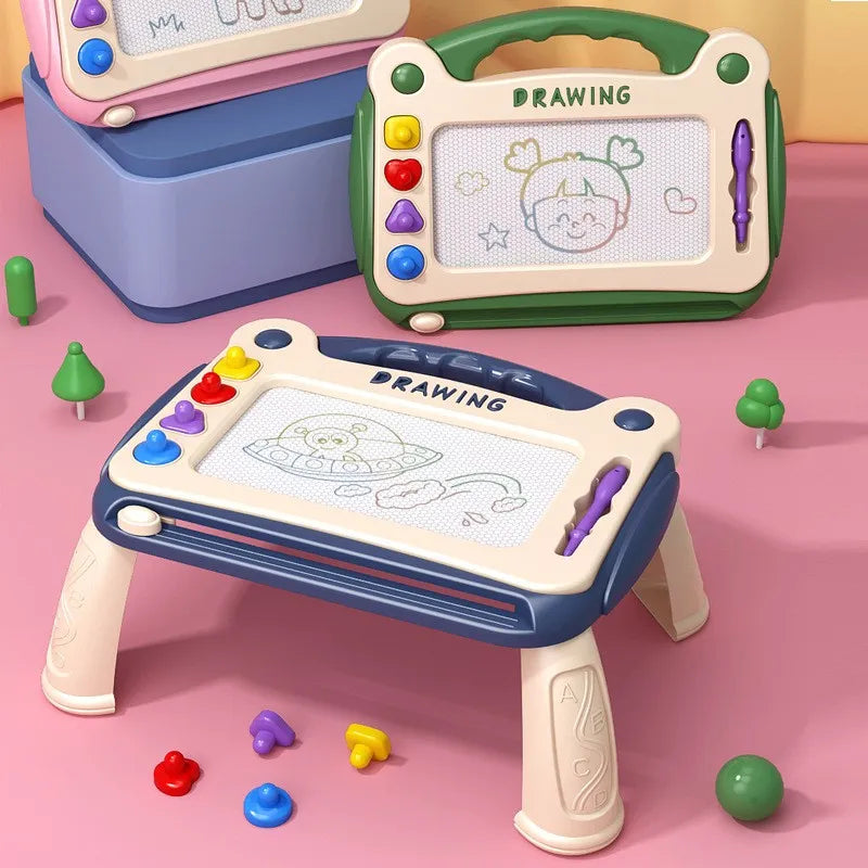Kreatywna magnetyczna tablica z pisakiem – ekologiczne tworzenie bez papieru, idealne do rozwijania wyobraźni