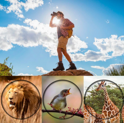 Vysoce kvalitní dalekohled 60x60 pro outdoorová dobrodružství s nočním viděním 3