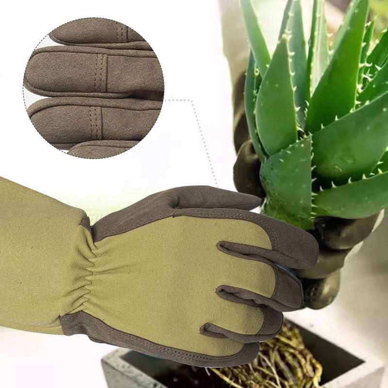 Zahradnické rukavice odolné vůči trnu s ergonomickým střihem a prodyšnou tkanin 5