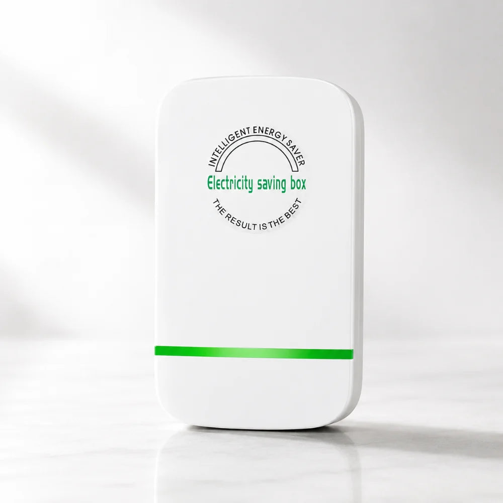 Kompaktní zařízení pro úsporu energie s regulací napětí, ideální pro vnitřní použití, s moderním zás 0
