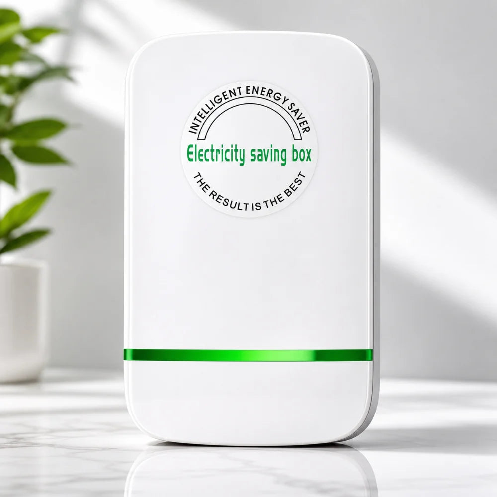 Kompaktní zařízení pro úsporu energie s regulací napětí, ideální pro vnitřní použití, s moderním zás 1