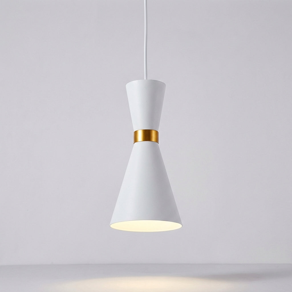 Závěsná lampa s nastavitelným kabelem – industriální design s hliníkovým stínidlem do obývacího pokoje nebo jídelny 4