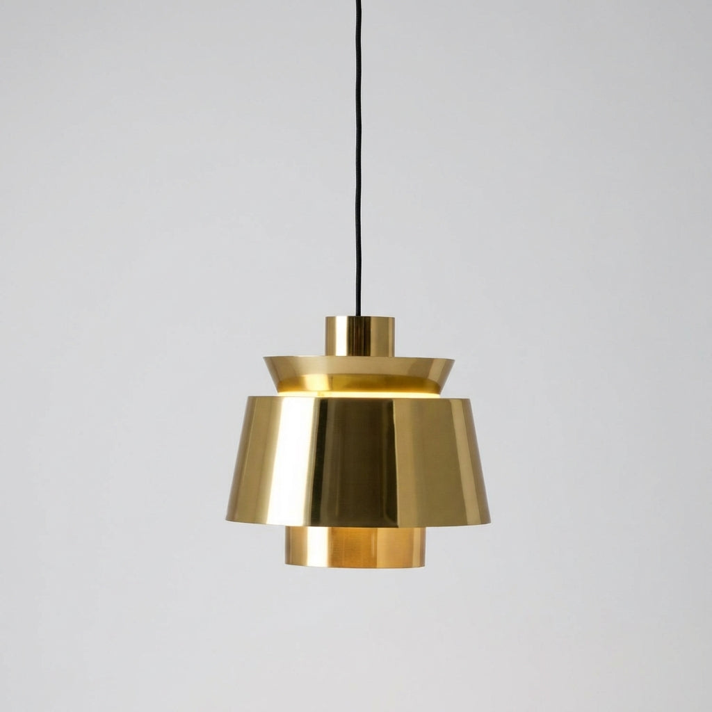 Závěsná lampa s nastavitelným kabelem a teplým světlem – Kovová stolní lampa do obývacího pokoje, 25 cm 2