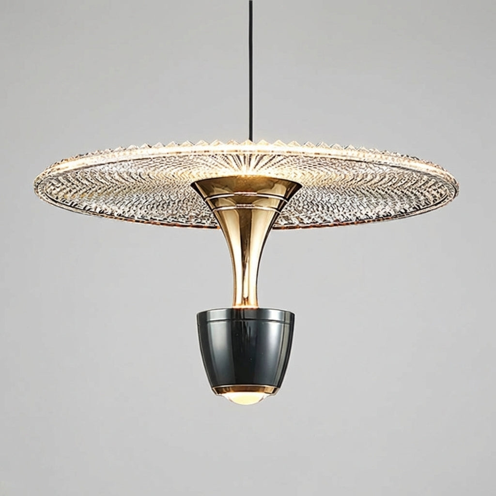 Závěsná lampa s rovnoměrným osvětlením do obývacího pokoje – moderní minimalistický design, 30 cm x 20 cm 0