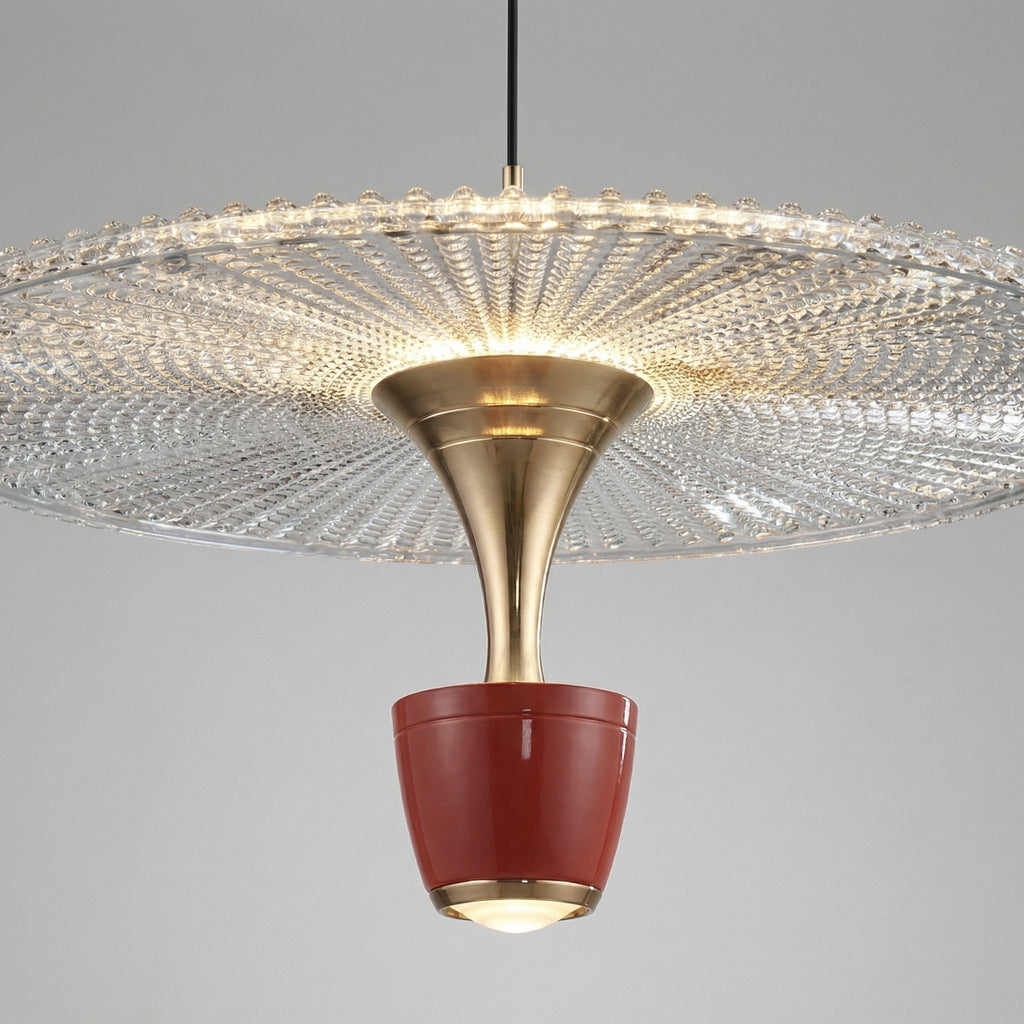 Závěsná lampa s rovnoměrným osvětlením do obývacího pokoje – moderní minimalistický design, 30 cm x 20 cm 6